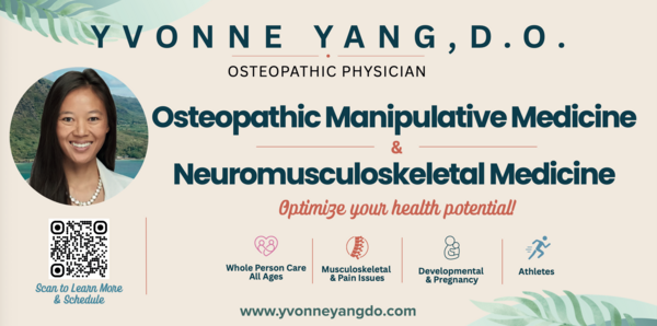 Yvonne Yang Osteopathic Medicine